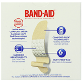 Band-Aid Brand Adhesive Bandages Sheer Strips Assorted 60 Count