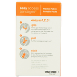 Easy Care Easy Access Bandage Fabric Assorted Large Medium and Junior 30 Count